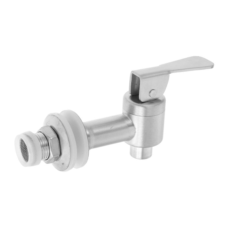 Stainless Steel Push Spigot Faucet for Beverage Dispenser Efficient Flow for Beer Juice Iced Tea - Image 2