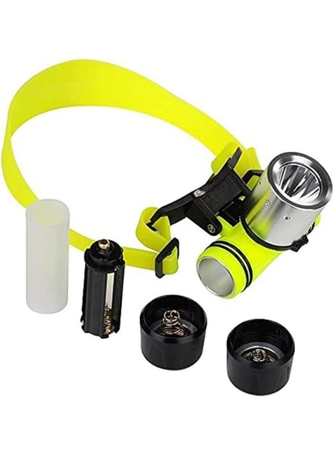 LUXJUMPER 5000 High Brightness Diving Head Lamp for Swimming Diving Waterproof Underwater Lamp for Diving Safety Lights with Batteries for Underwater - Image 2