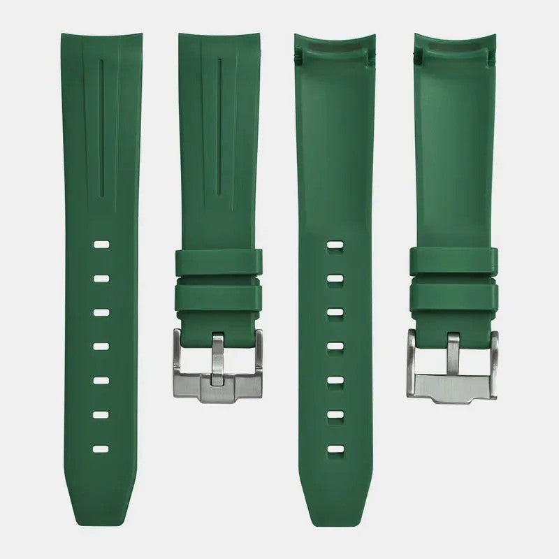 Bluejw Men's Green 20mm Replacement Watch Strap Compatible with Rolex Submariner & GMT-Master – Durable Stainless Steel Band for Easy Strap Replacement - Image 2