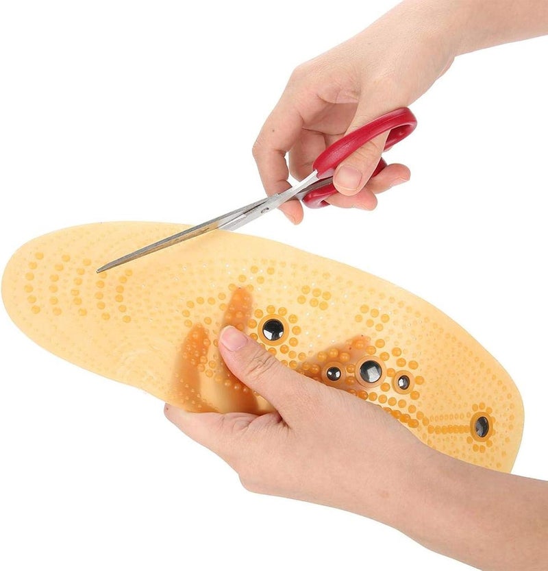 woobles Acupressure Magnetic Massage Insoles for Men/Women, Foot Massager Shoe-pad Foot Therapy Reflexology Pain Relief Shoe Inserts | Memory Foam Insole (35 to 40 yards) - Image 4