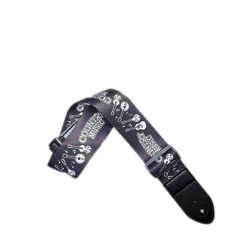 Generic Personalized Guitar Straps for Electric Acoustic Cartoon Musical Instrument Strap 