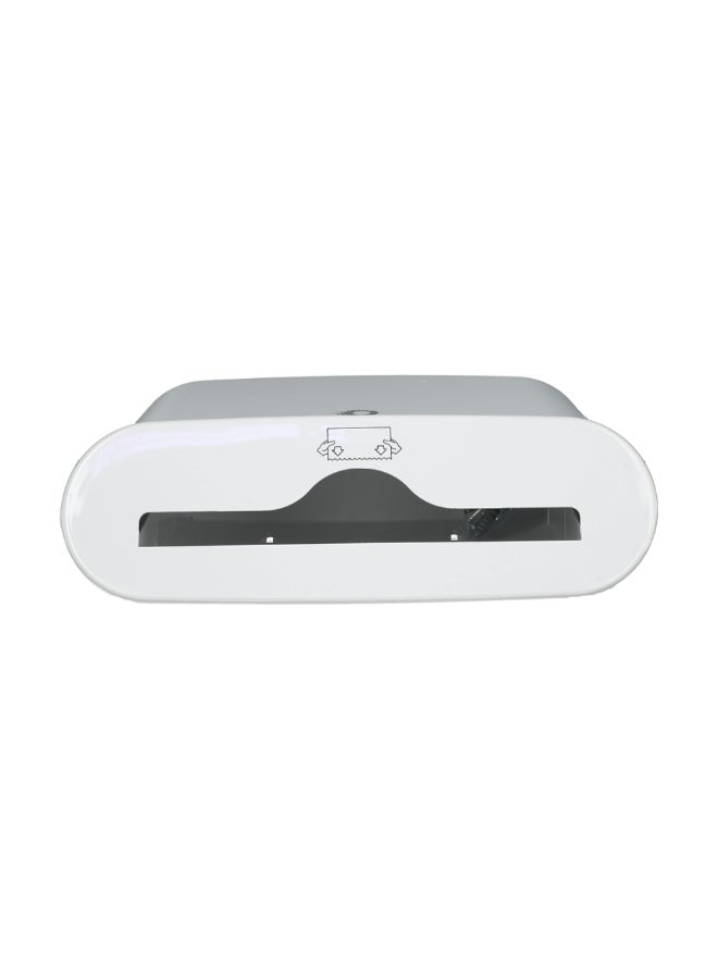 اكوا دروب موزع مناديل ورقية جداري أبيض  13 x 9.5 x 29.8 سم HSD-E6002-WH - Image 2