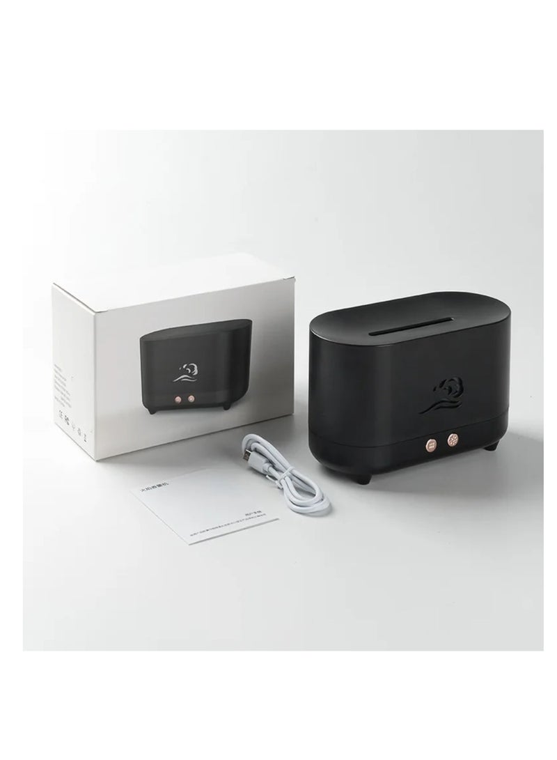 Digi Core 225 مل مرطب لغرفة النوم، ناشر لهب محمول بدون ضوضاء، ناشر رائحة للمنزل والمكتب، زيت عطري بارد، مرطب بركاني متغير، حماية تلقائية  - Image 3