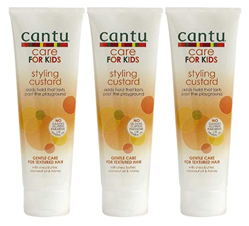 Cantu Care For Kids Styling Custard 8 Ounce Tube 235ml 3 Pack