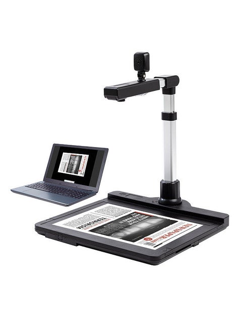 X1000 Document Camera Scanner A3 Capture Size Dual Camera USB2.0 High Speed Scanner with LED Light OCR Function Video Recording Convert to PDF Format
