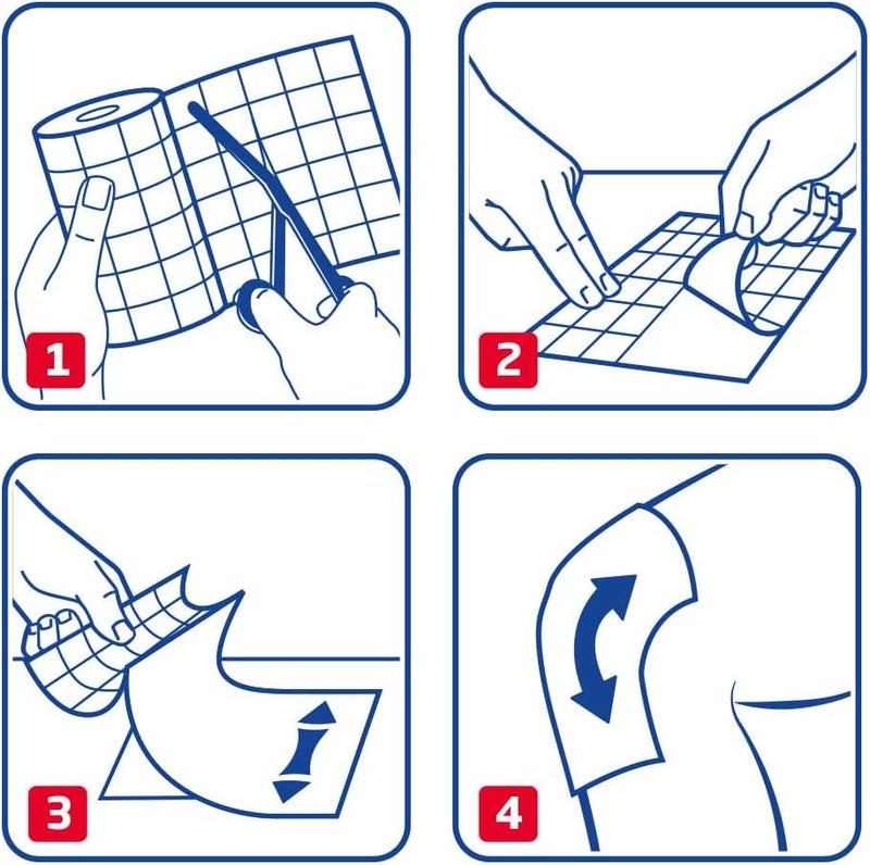 BSN Medical CoverRoll Stretch 4 x 10 Yards NonWoven Adhesive Bandage - Image 3