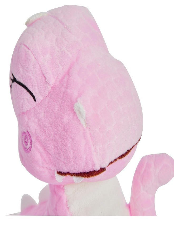 Wemi Pink Dinosaur Stuffed Animal Toys Cute Soft Dinosaurs Plush Doll T-Rex Throw Pillow for Boys Girls 11" - Image 5