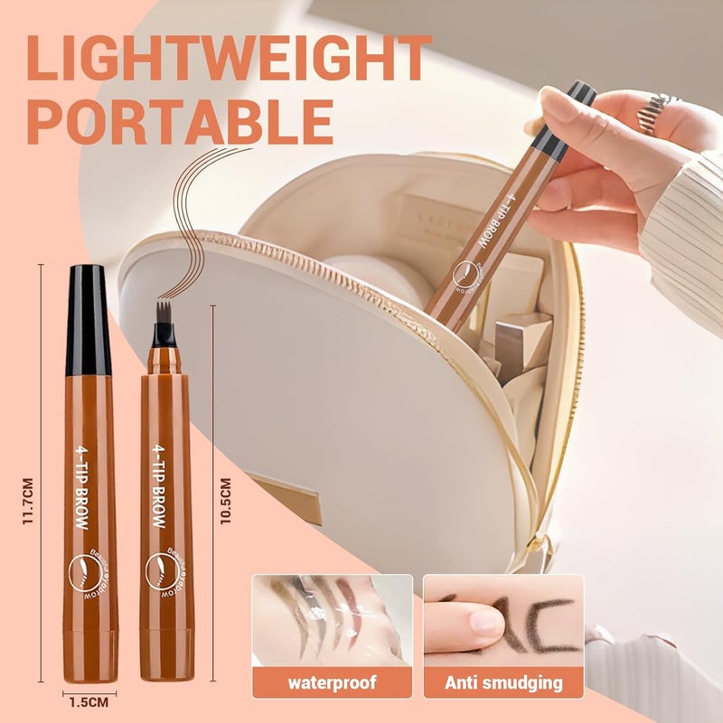 Upgraded simple practical design Microblading Eyebrow Pencil for Women,Upgrade Eyebrows Pencils with 4 Micro-Fork Tip,Magic Waterproof Eye-brow Pencil Tattoo Eye Brow Pen,Natural Eyebrow Pen for Men Women (5 Color) Wear resistant Periodic stock arrangement Stain resistant Globally trusted quality Economical varied design options All preference matching build Gulf market trial optimized design Globally selected raw material Dispersed regional warehouses Safe approved storage space Transit damage minimized design Global trendy simple build Periodic restock local Scheduled warehouse deliver Fixed & portable compatible Strong durable raw material All user affordable trusted quality Indoor outdoor use Elegant practical design Wide use compliant quality Water rust proof Low wear optimized design Long use oriented quality Upgraded simple practical design - Image 3