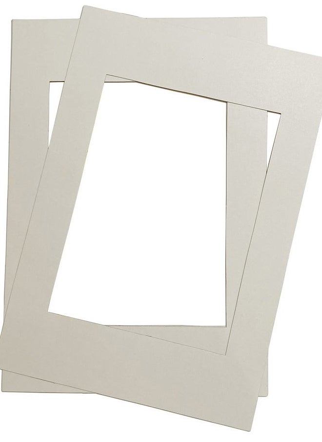 INOVART Picture-It White Pre-Cut Art/Presentation Mat Frames, 9"" x12, 12 Pack  - Image 2
