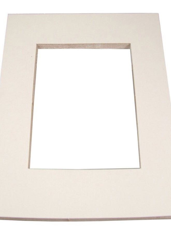 INOVART Picture-It White Pre-Cut Art/Presentation Mat Frames, 9"" x12, 12 Pack  - Image 1