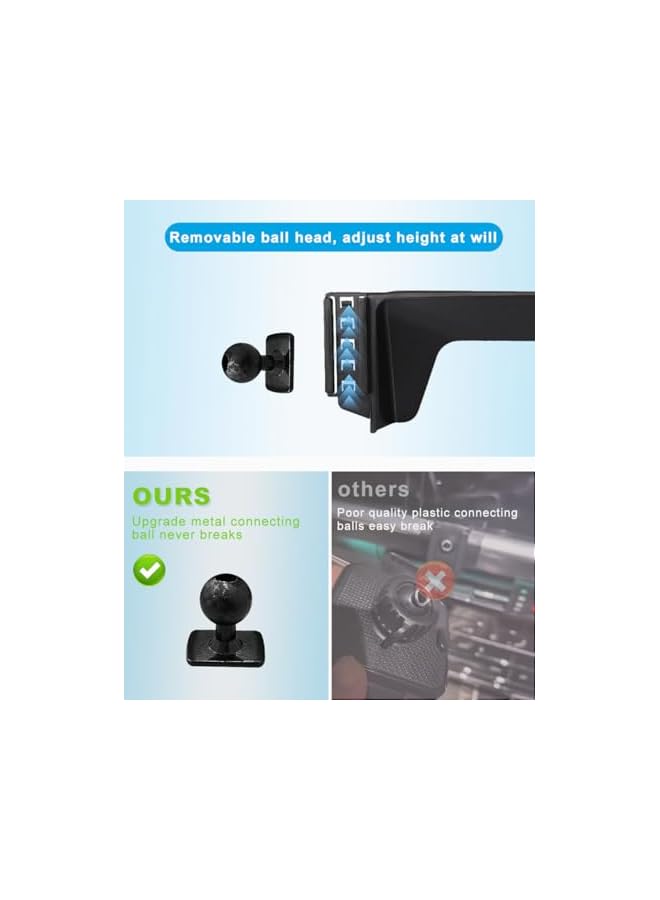 S-TOP Car Phone Holder for Toyota RAV4 Accessories 2019 2020 2021 2022 2023 2024 2025 Cell Phone Mount for RAV4 LE/SE/XLE/XLE Premium/Adventure(with 7/8-inch Screen only) - Image 3