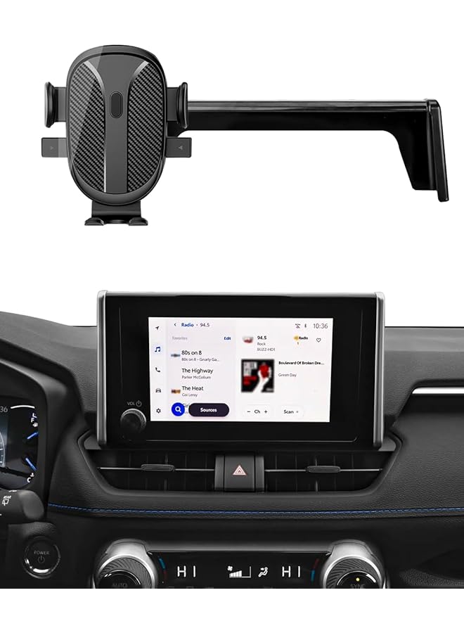 S-TOP Car Phone Holder for Toyota RAV4 Accessories 2019 2020 2021 2022 2023 2024 2025 Cell Phone Mount for RAV4 LE/SE/XLE/XLE Premium/Adventure(with 7/8-inch Screen only) - Image 1