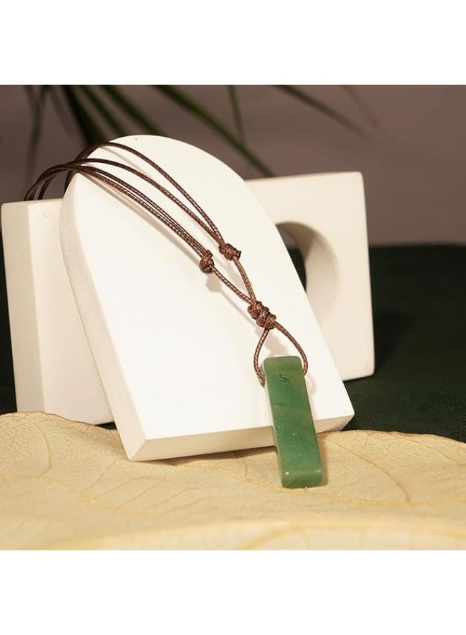 Studd Muffyn | Green Aventurine Pencil Pendant - Image 2