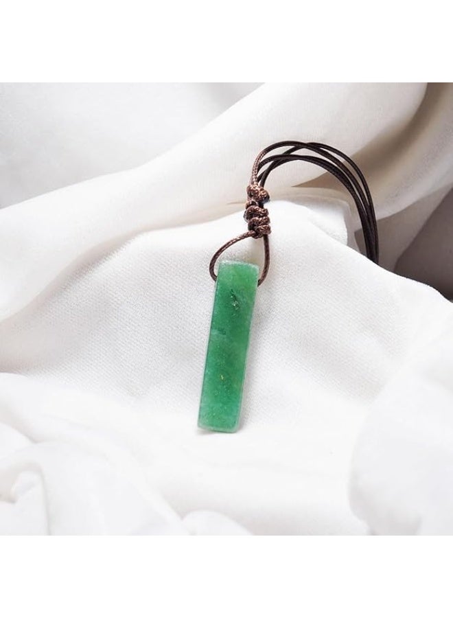 Studd Muffyn | Green Aventurine Pencil Pendant - Image 3