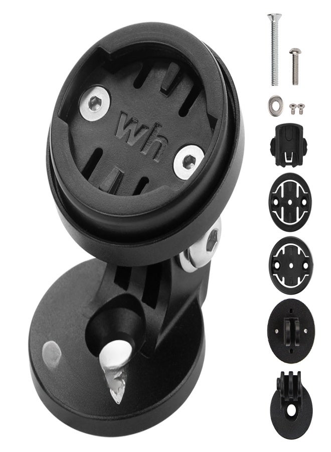 GUB Adjustable Bike Stem Top Cap Mount Holder with 4 Adapters for Garmin for Bryton for Cateye for Wahoo Cycling Computers - Image 1