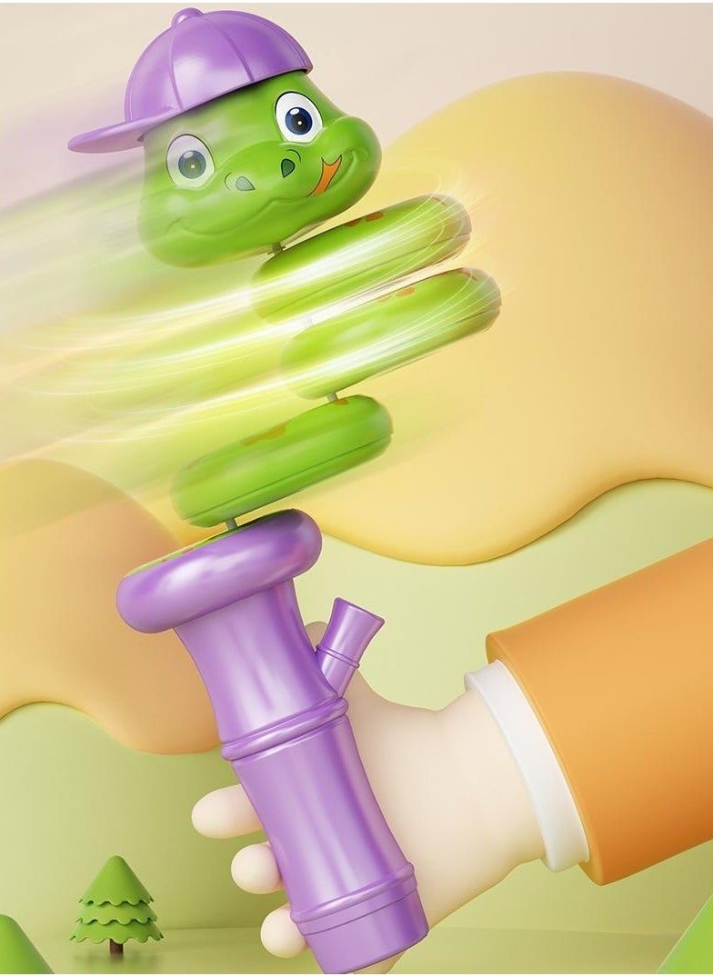 Generic - Twisting Snake(Duck) toy Balance Control Rotating Snake(Duck) whistle (Snake version) - Image 1