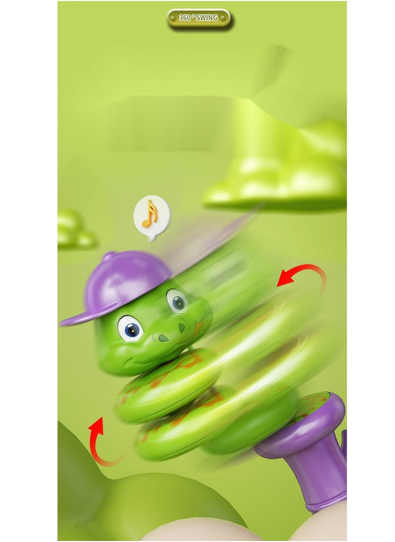 Generic - Twisting Snake(Duck) toy Balance Control Rotating Snake(Duck) whistle (Snake version) - Image 1