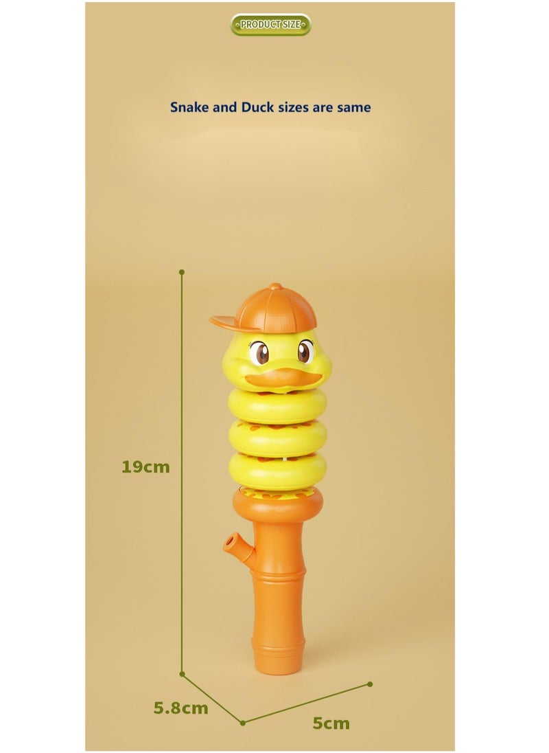 Generic - Twisting Snake(Duck) toy Balance Control Rotating Snake(Duck) whistle (Snake version) - Image 1