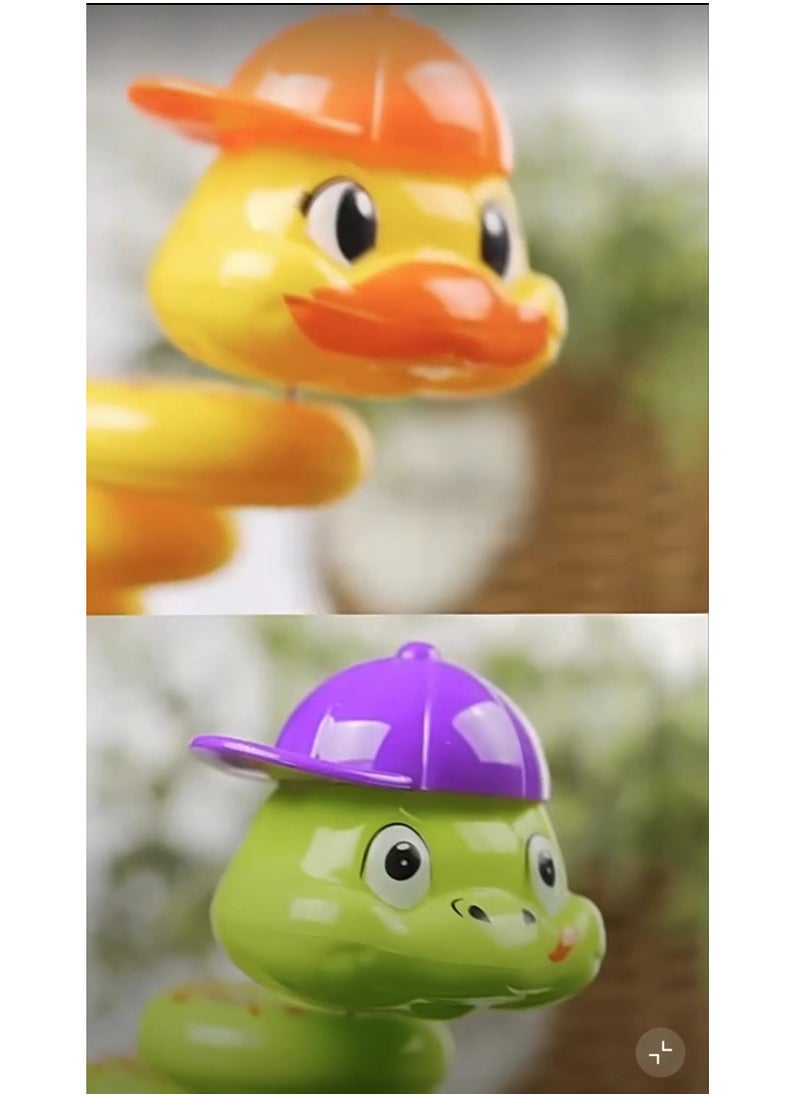 Generic - Twisting Snake(Duck) toy Balance Control Rotating Snake(Duck) whistle (Snake version) - Image 1