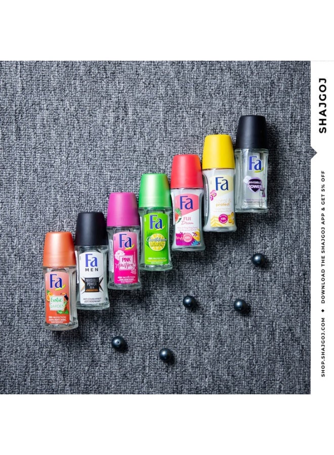 Fa Roll On Floral& Protect Deodorant   Roll On For Women 50ml - Image 3