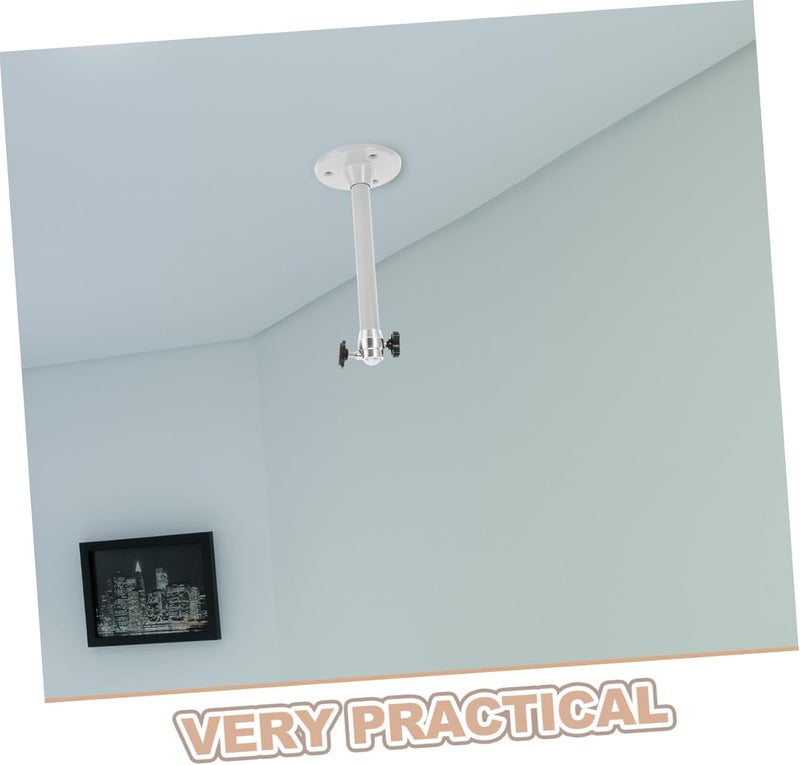 Garneck Adjustable Mini Projector Ceiling Mount Bracket Aluminum Alloy Wall Holder for Home Theater Easy Installation Swivel and Tilt Features - Image 2