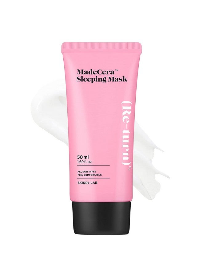 BEISIKS SKINRxLAB Made Cera Sleeping Mask 50ml (1.69 fl.oz.) - Moisturizing and Relaxing Face Overnight Mask Cream with Ceramide, Cica and Rosemary Extract, Night Sleep Mask for Enhancing Dull and Flaky Skin  - Image 1