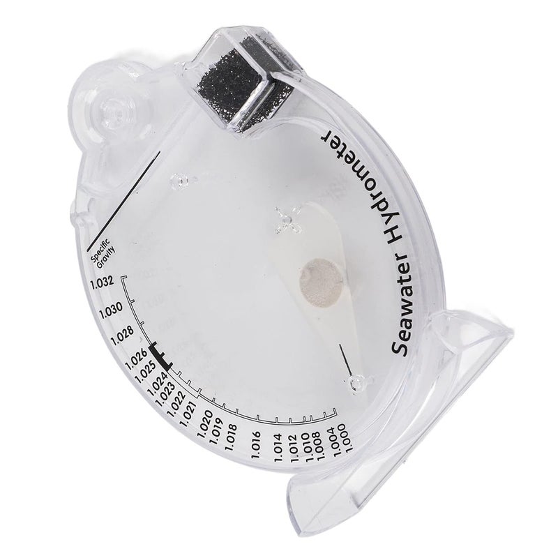 Fydun Sea Hydrometer Salinity, Specific Test Saltwater Concentration Hydrometers Aquarium Testing Tool for Fish Water (HD-T-H018) - Image 2