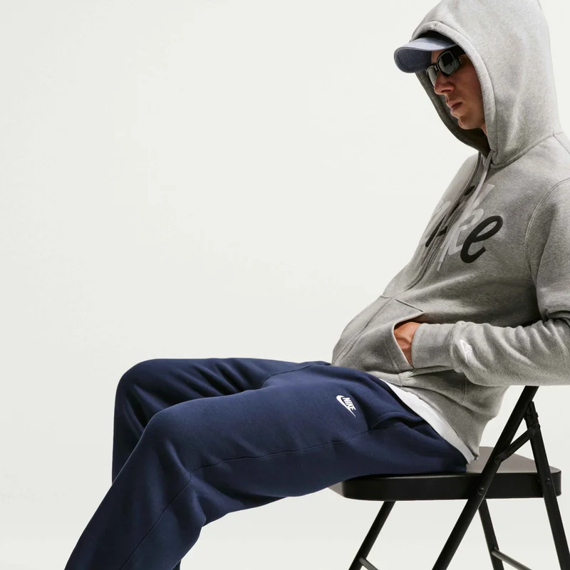 Nike navy blue Men's Club Fleece Pants for Men | Best Price UAE