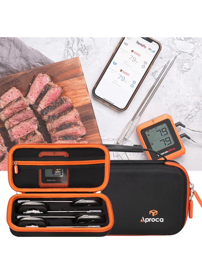 Aproca Aproca Hard Travel Storage Carrying Case for ThermoPro TP930 TP920 Wireless Bluetooth Meat Thermometer  - Image 5