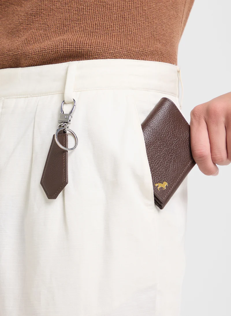 Robert Wood Genuine Leather Wallet Gift Set