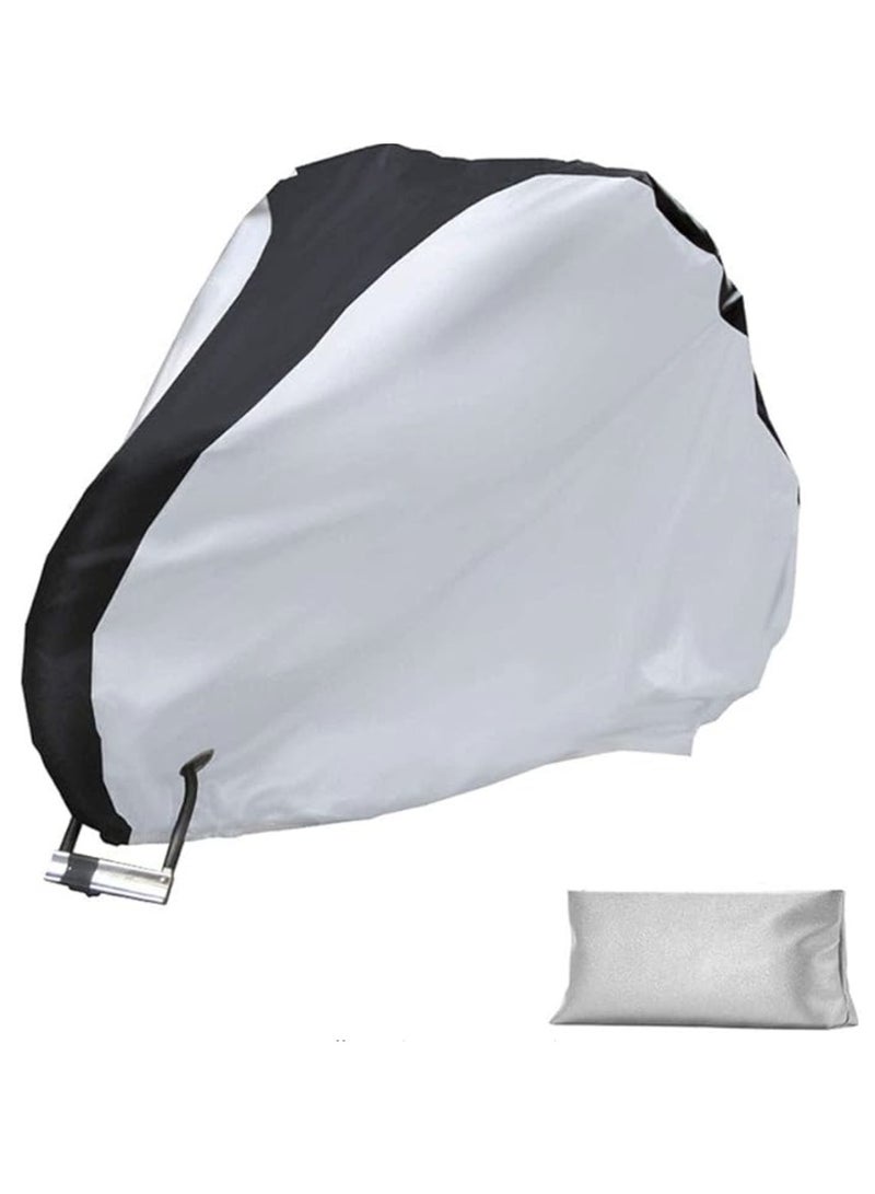 Generic Motorbike Cover/Bike Cover Outdoor Bicycle with, 210 Oxford Heavy Duty Shed Motorcycle Shelter Indoor with Lock-holes Storage Bag  - Image 1