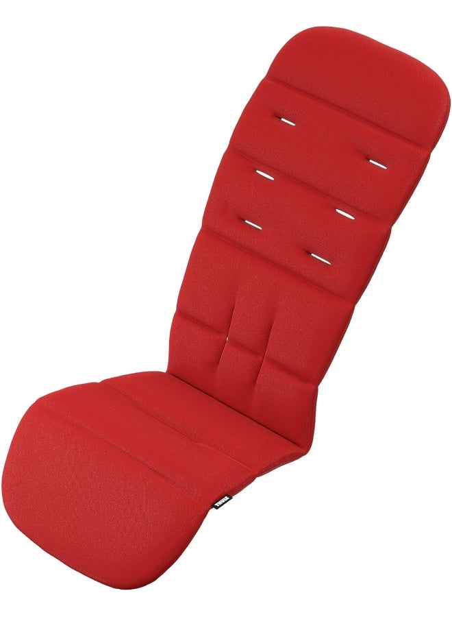 Thule Stroller Seat Liner, Energy Red - Image 1