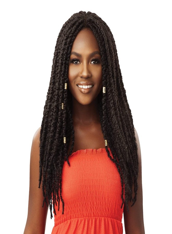 x-pression Outre Twisted Up Lace Front 4X4 Braid Wig Island Locs 24" (2) - Image 1