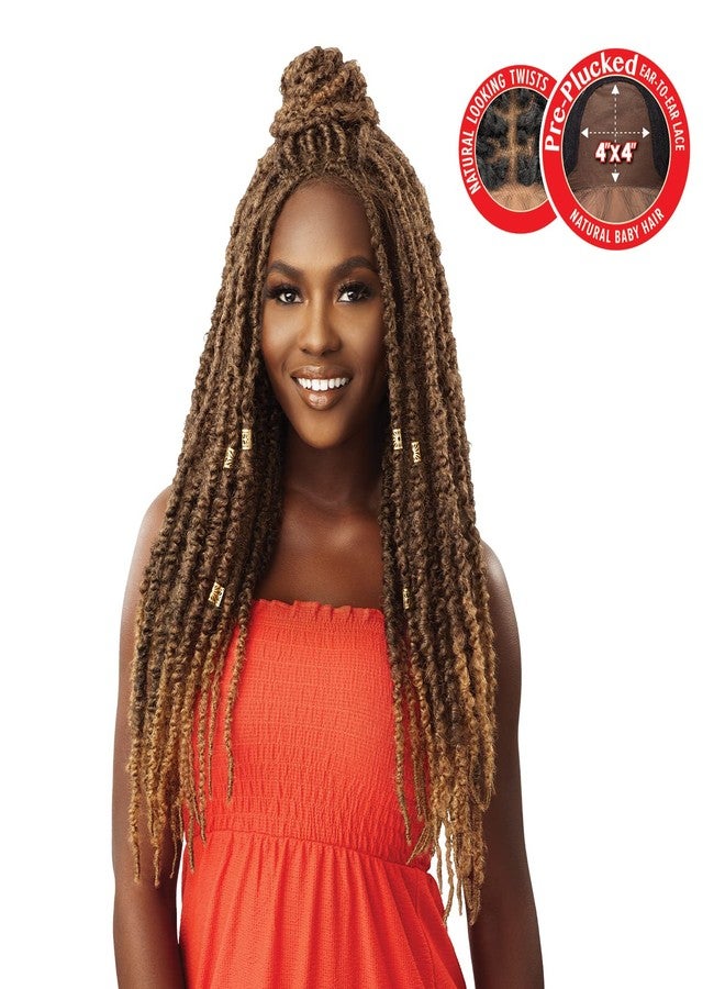 x-pression Outre Twisted Up Lace Front 4X4 Braid Wig Island Locs 24" (2) - Image 4
