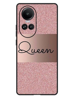 Theodor Protective Case Anti Scratch Shock Proof Bumper Cover For Oppo Reno 10/10 Pro Queen Glitters  - Image 1