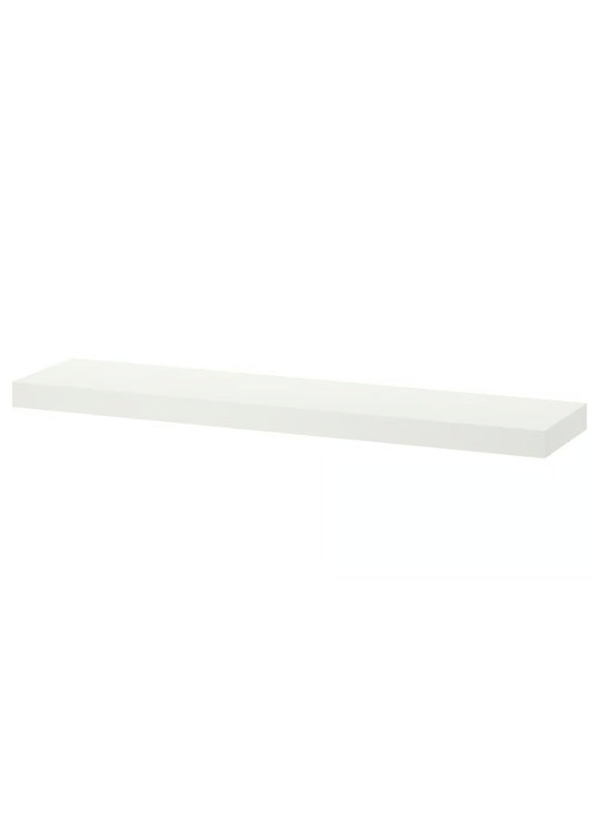 IKEA (IKEA) رف حائط أبيض 110 × 26 سم - Image 1