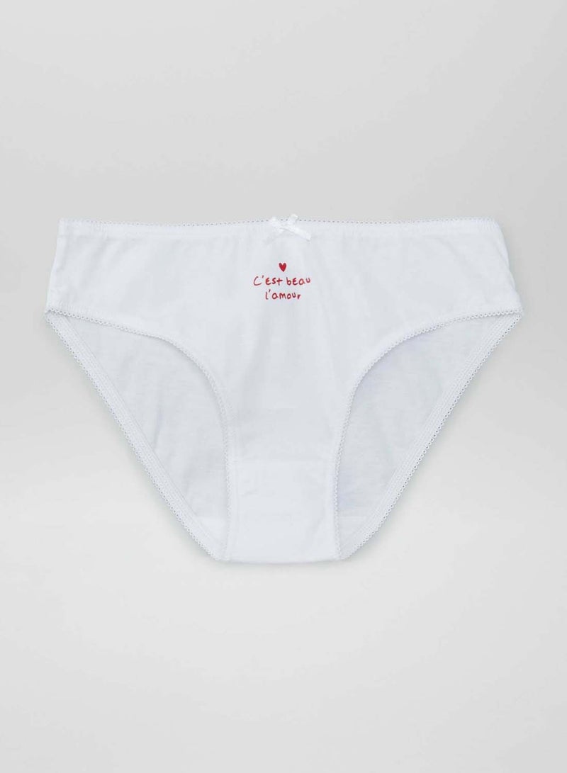 Kiabi pack-of-7-briefs-red - Image 4