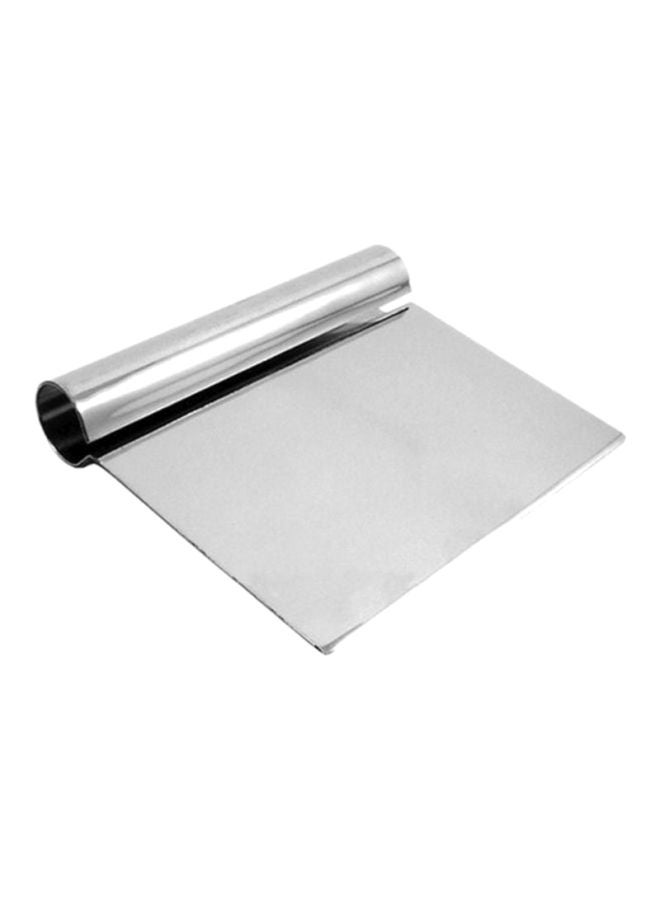 Dough Steel Scraper Silver