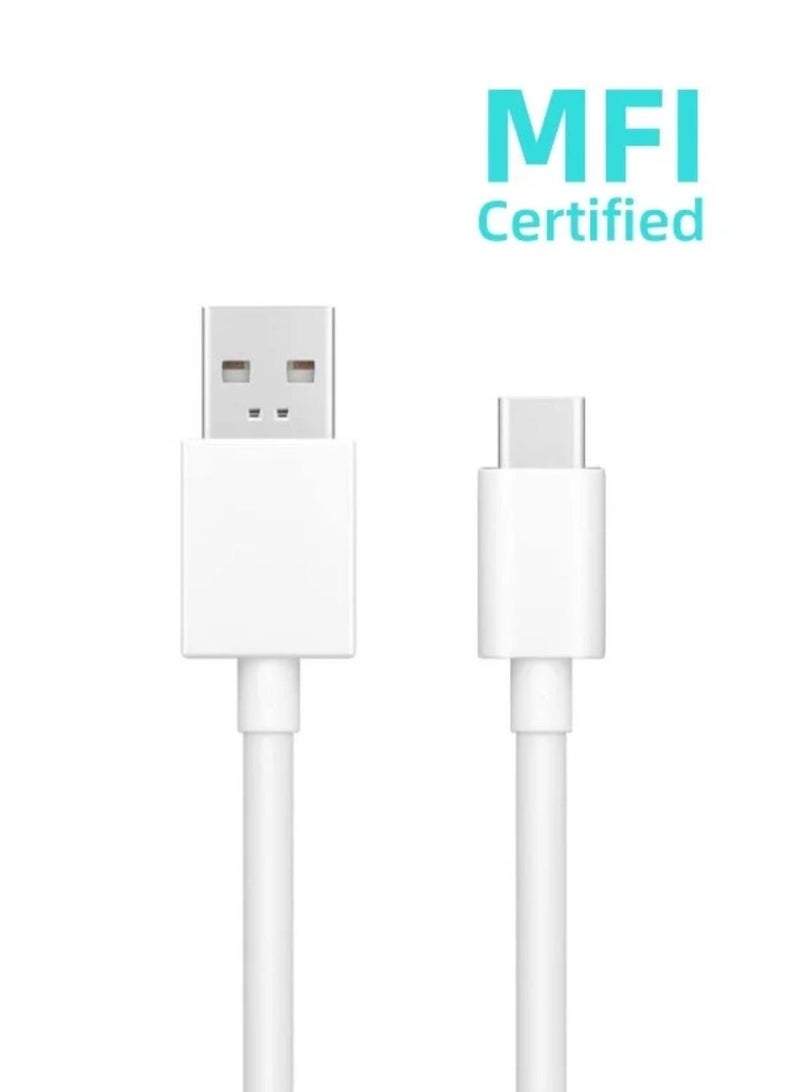 كابل شحن سريع USB Type-C من MSEE، بطول 1000 مم - Image 1