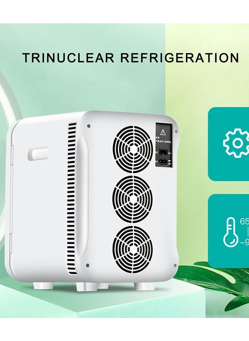REBENUO - 12L Car Refrigerator 22x27x31 Car Portable Mini Fridge with 12/24V DC & 120-240V AC, Portable Refrigerator Freezer Fridge Cooler For Car RV Fishing Camping Travel - Image 1