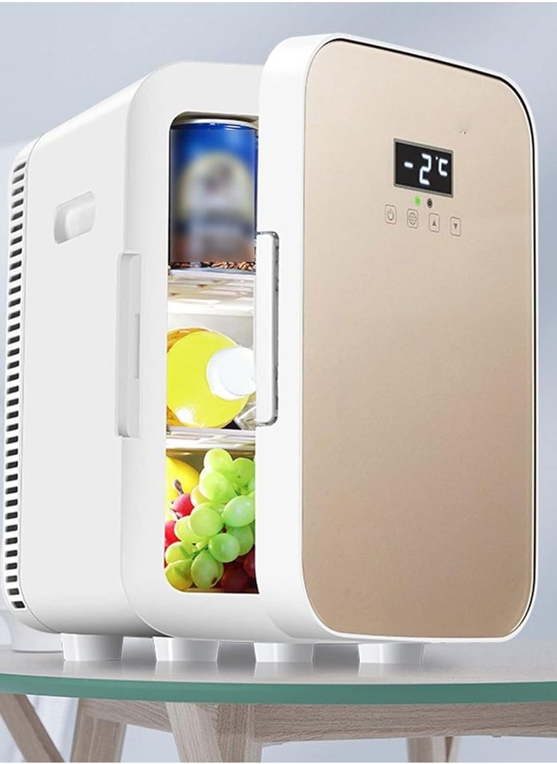 REBENUO - 12L Car Refrigerator 22x27x31 Car Portable Mini Fridge with 12/24V DC & 120-240V AC, Portable Refrigerator Freezer Fridge Cooler For Car RV Fishing Camping Travel - Image 1