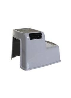 dreambaby 2-UP Toddler Step Stool, Slip Resistant - Black And Grey  - Image 4