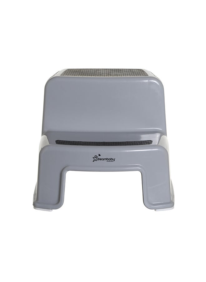 dreambaby 2-UP Toddler Step Stool, Slip Resistant - Black And Grey  - Image 2