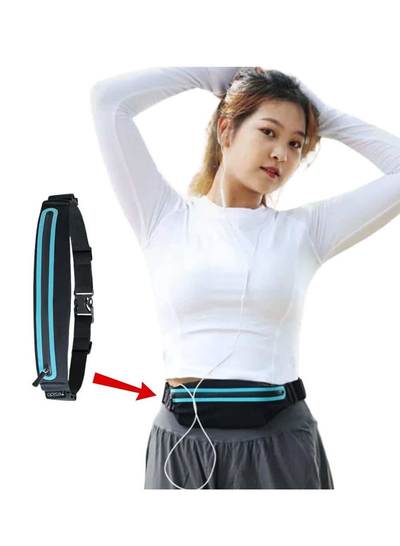 Yesido Yesido WB13 Waist Band High Elastic Sports Outdoor Sports Running Cycling Waist Bag - Black  - Image 3