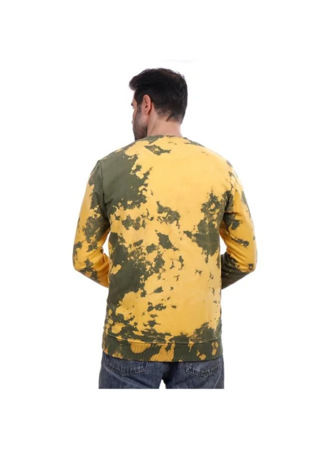 كوب كنزة رجالية كاجوال بأكمام طويلة