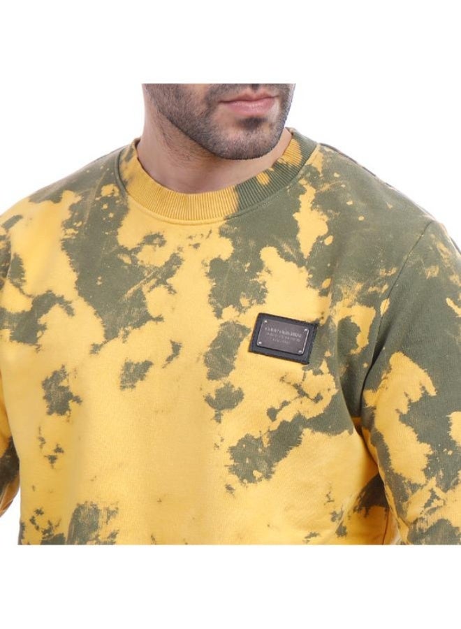 كوب كنزة رجالية كاجوال بأكمام طويلة - Image 1