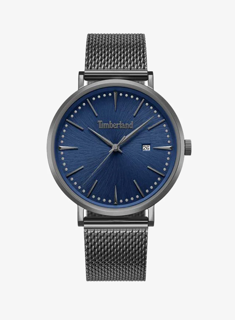 تمبرلاند Ripton Blue Dial Stainless Steel Bracelet Analog Watch for Men