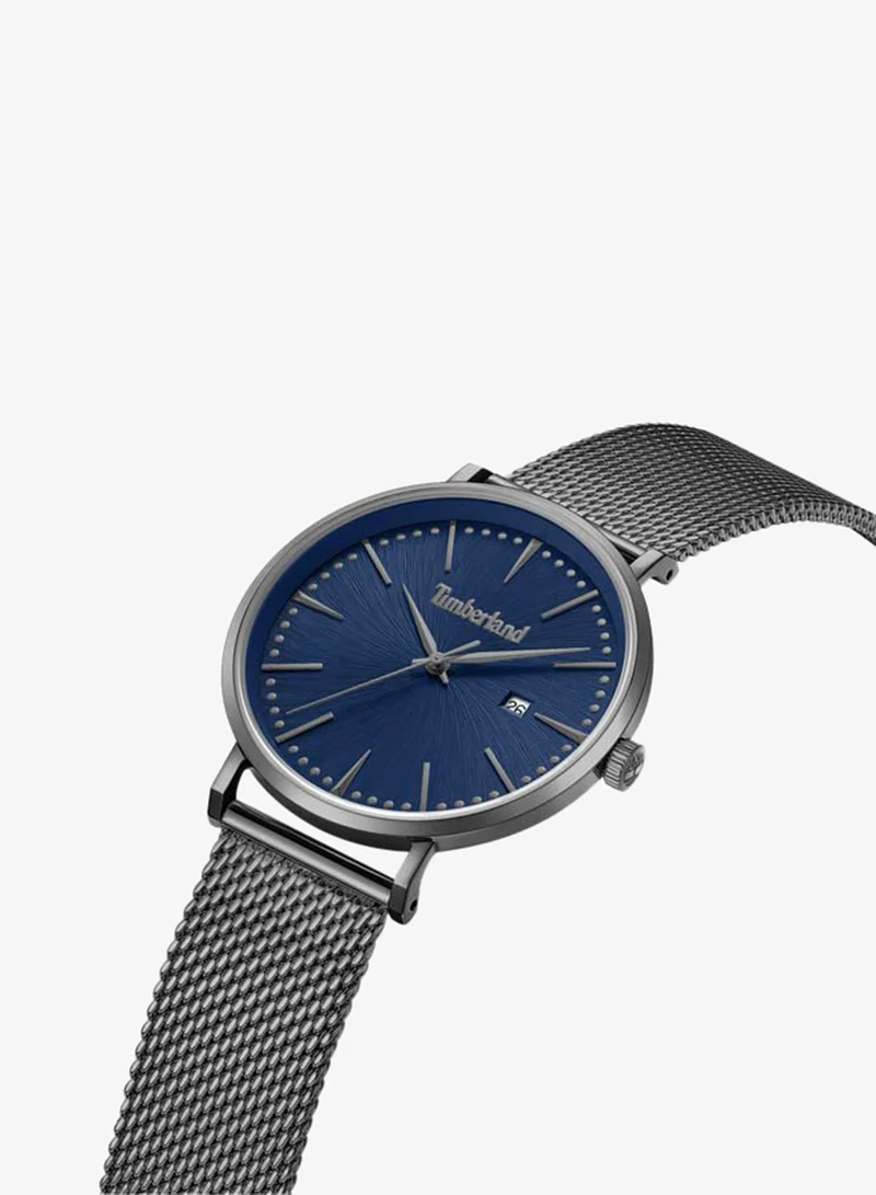 تمبرلاند Ripton Blue Dial Stainless Steel Bracelet Analog Watch for Men