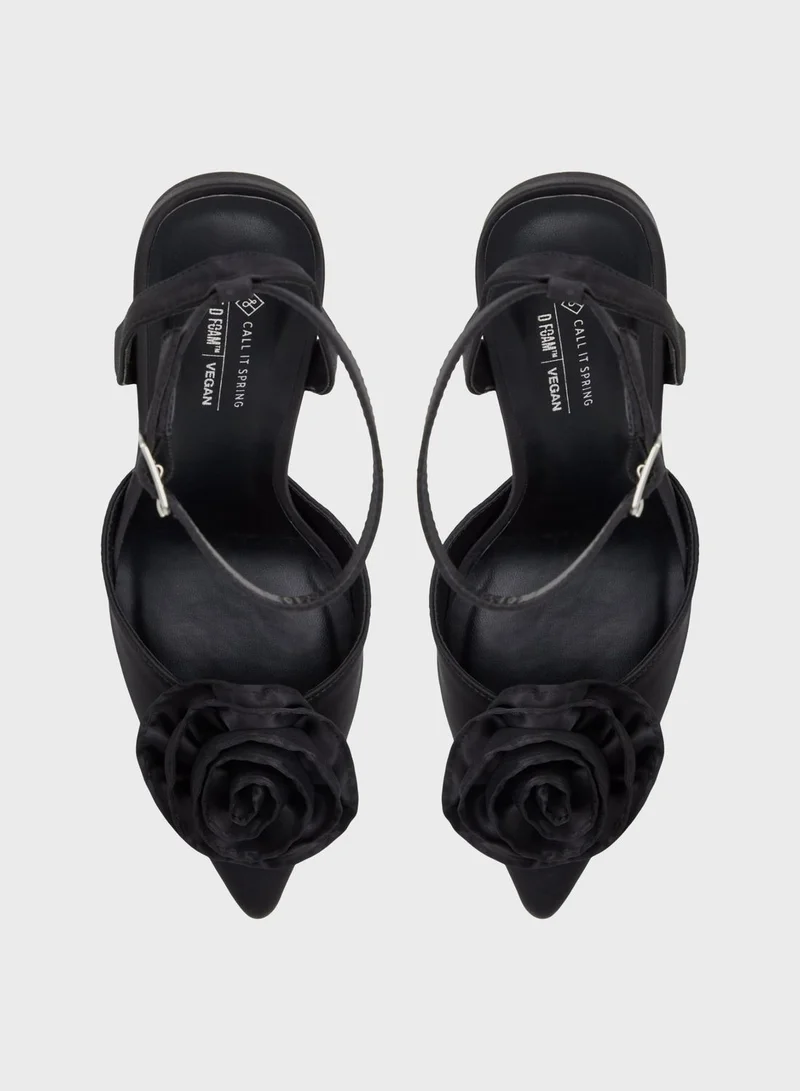 CALL IT SPRING Rosaliia Ankle Strap High Heel Sandals