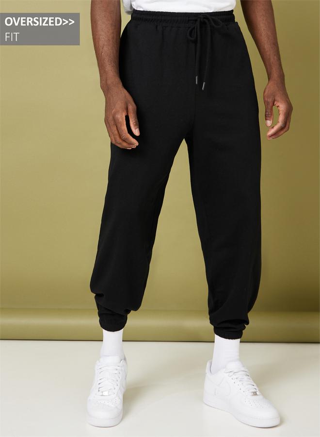 Styli Oversized Elasticated Hem Joggers - Image 1